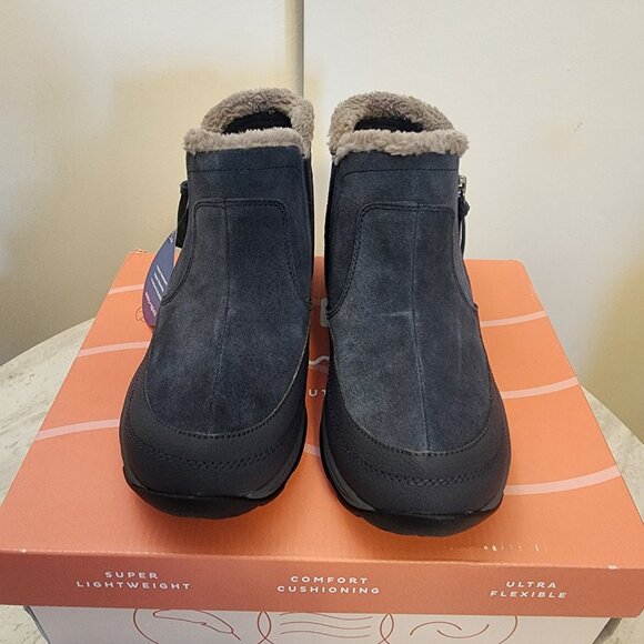 Easy Spirit Womens Epic Round Dark Blue water-resistant 9.5W - A023 - Picture 10 of 11